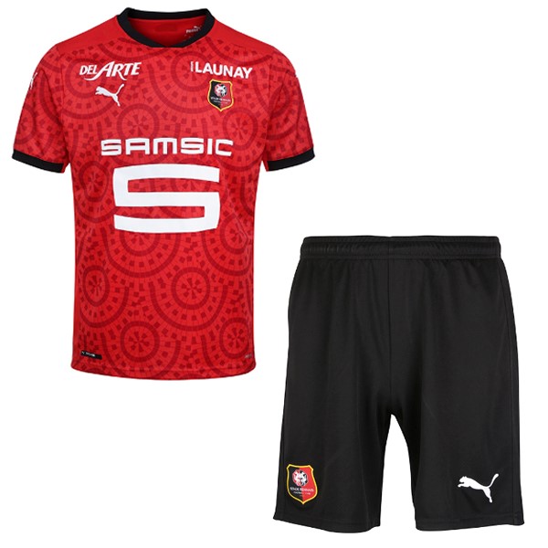 Maillot Football Stade Rennais Domicile Enfant 2020-21 Rouge